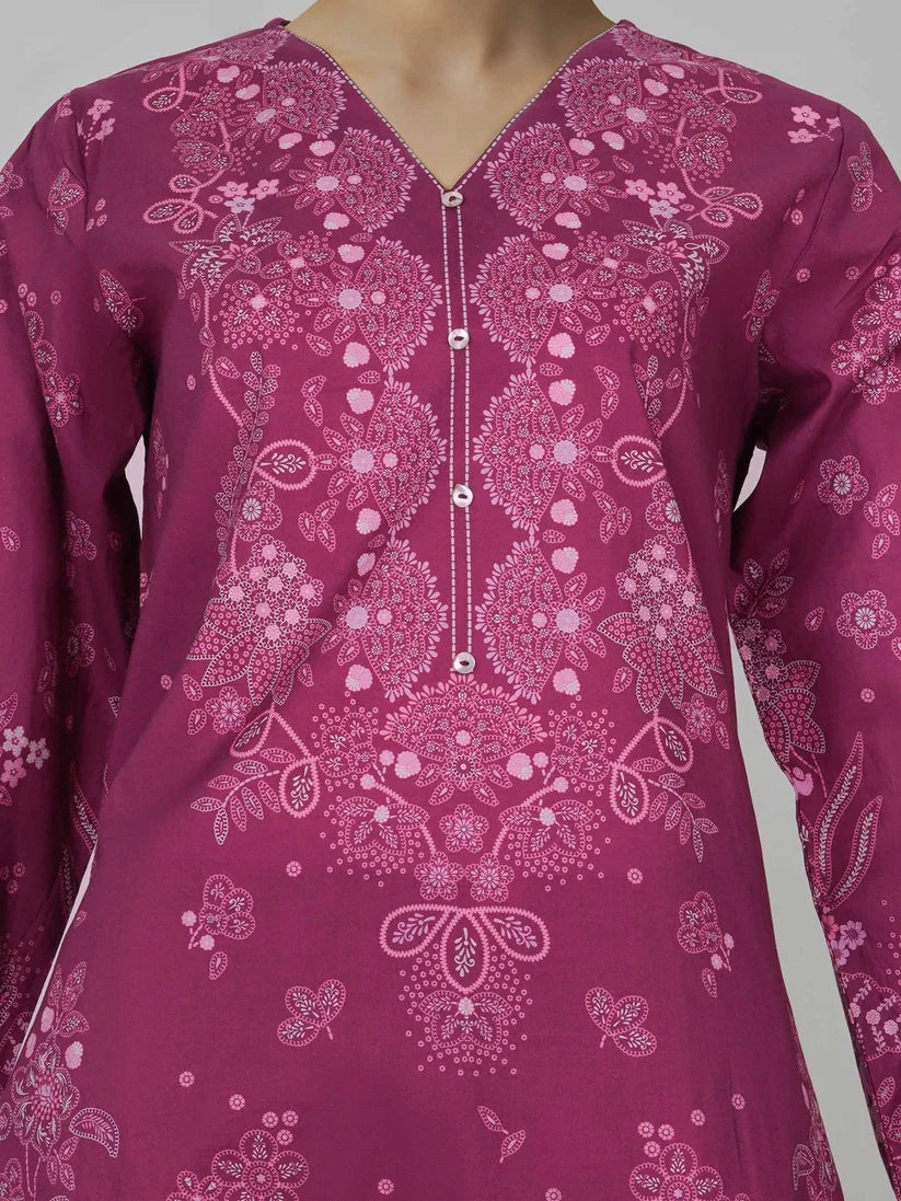 3 Pc Ready To Wear Lawn- A3001SU-XSL-489