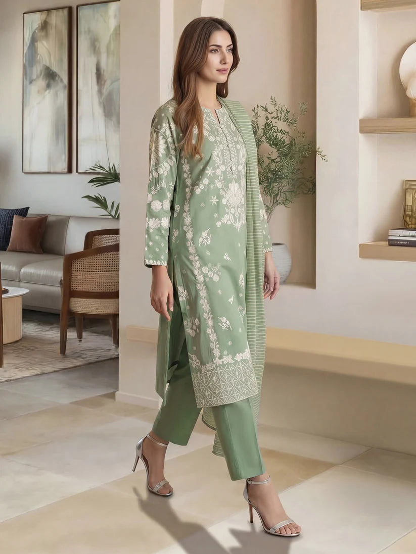 3 Pc Ready To Wear Lawn-A3771SU-XSL-034