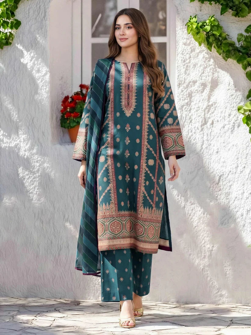 3 Pc Ready To Wear Lawn-A5204SU-XSL-256