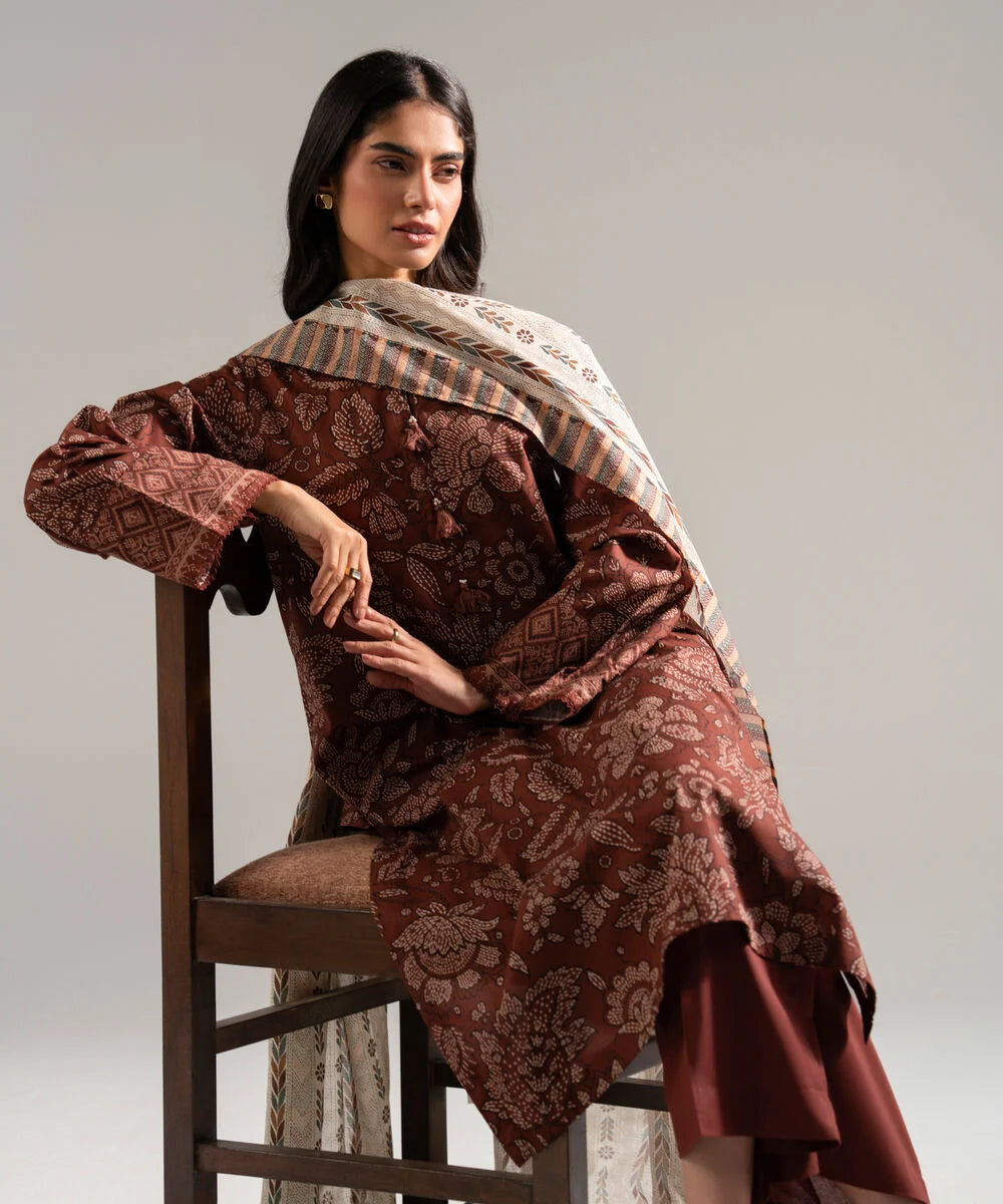 3 Pc Ready To Wear Lawn-  PBW26CAHMV83_999