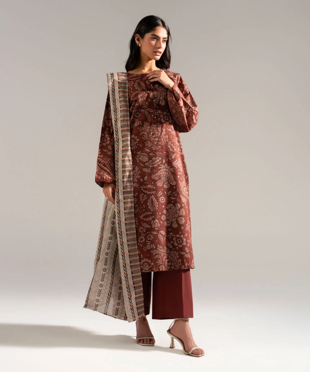 3 Pc Ready To Wear Lawn-  PBW26CAHMV83_999