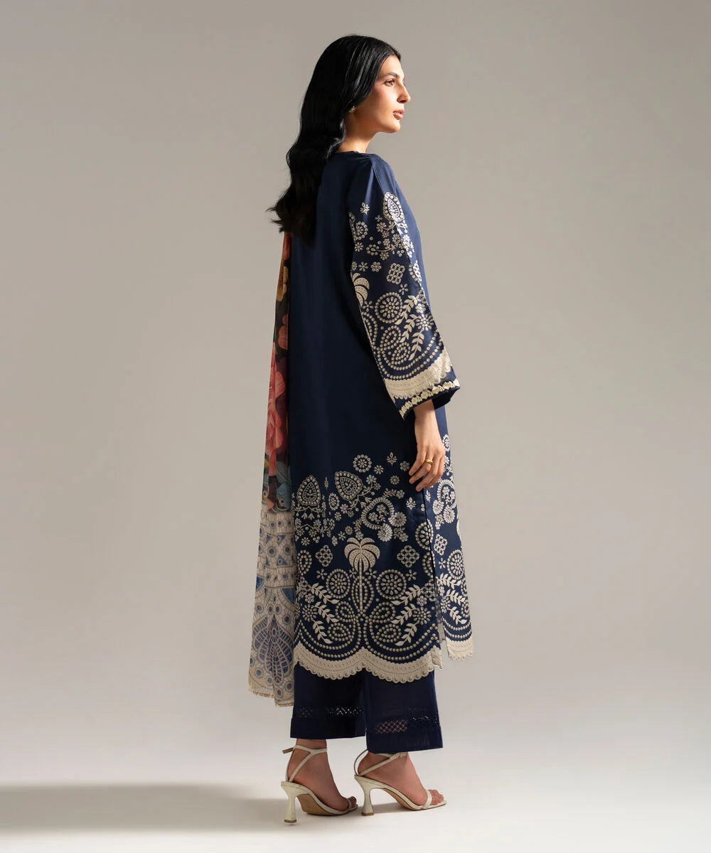 3 Pc Ready To Wear Lawn- PEW26CAHMV81