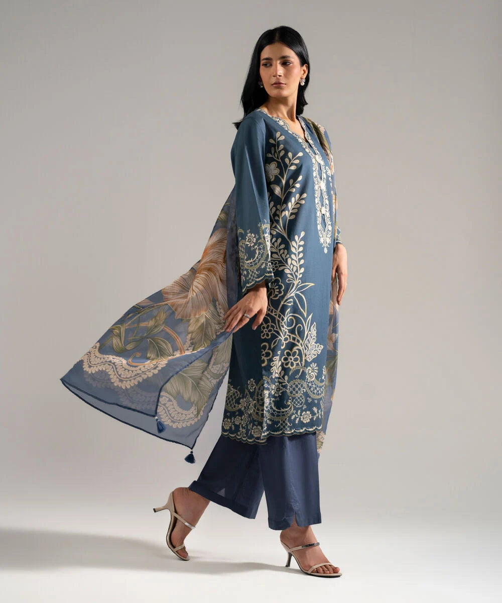 3 Pc Ready To Wear Lawn-PEW26CAHMV88_999