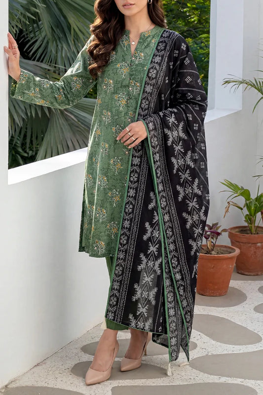 3 Pc Ready To Wear Lawn- 160989