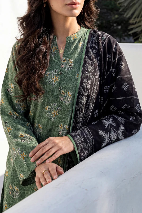 3 Pc Ready To Wear Lawn- 160989